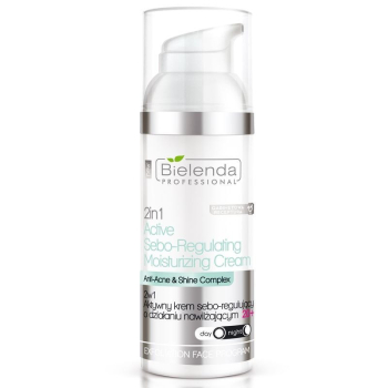 ActivShop BIELENDA 2w1 Aktywny krem sebo-regulujący o działaniu nawilżającym 50ml